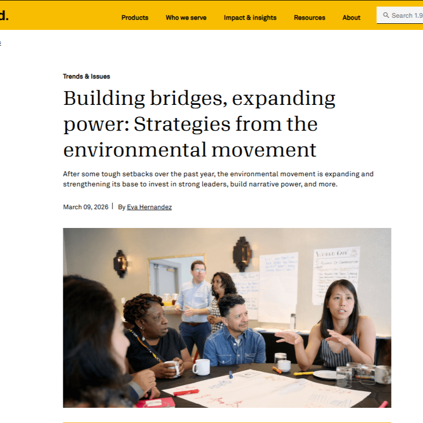 Snapshot of article on Candid site